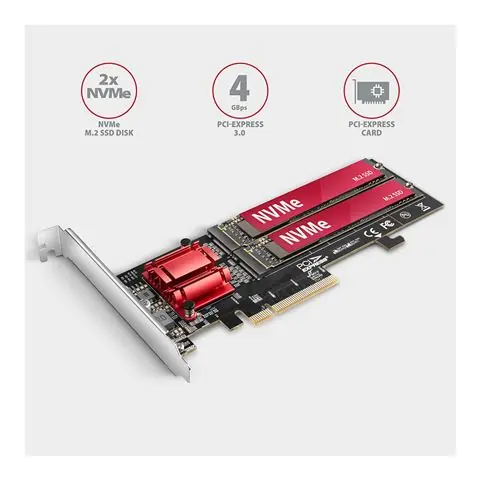 AXAGON PCEM2-ND PCI-E 3.0 8x - M.2 SSD NVMe-0