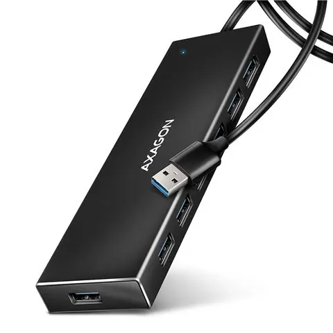 AXAGON HUE-F7A 7xUSB3.2 Hub, Charging-0