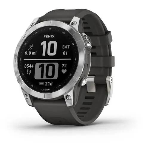 Garmin fenix 7 Silver Graphite remen-0