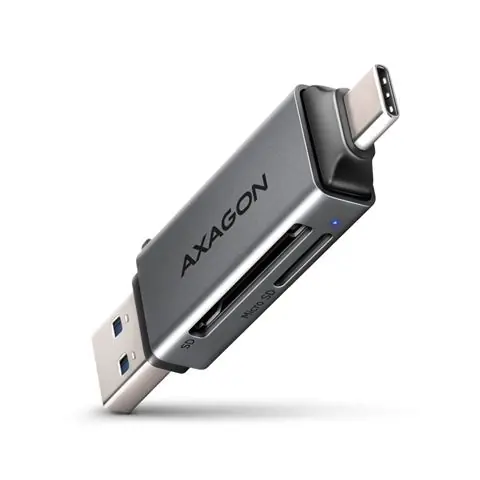 MEM CR AXAGON USB 3.2 Gen 1 CRE-DAC, SD, microSD-0