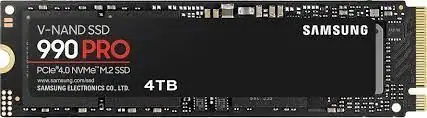 SSD 4TB Samsung 990 PRO M.2 NVMe MZ-V9P4T0BW-0