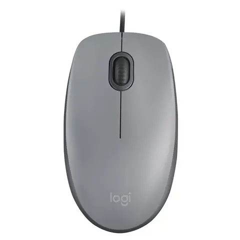 Miš bežični Logitech M110 Silent Mid Gray-0
