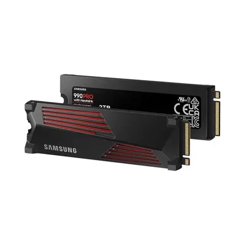SSD 2TB Samsung 990 PRO M.2 NVMe + HS MZ-V9P2T0CW-0