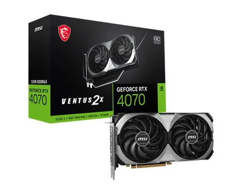 VGA MSI RTX 4070 VENTUS 2X E 12G OC-0