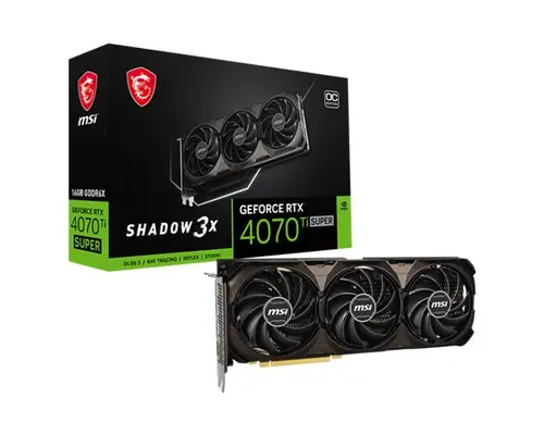 VGA MSI RTX 4070TiS 16G SHADOW 3X OC-0