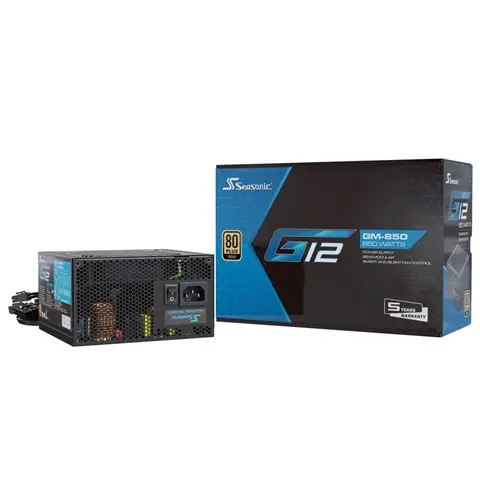 NAPAJANJE Seasonic G12 GM-Series 850W, 80+Gold-0