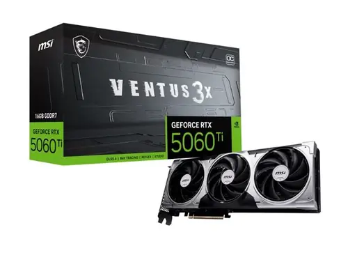 VGA MSI RTX 5060Ti 16G VENTUS 3X OC-0