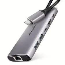 USB HUB AXAGON HMC-6G2L 2xUSB3.2 Gen 2, 1xUSB-C, HDMI, GLAN-0