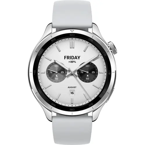 Xiaomi Watch S4 Silver-1