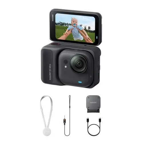 Akcijska kamera Insta360 GO Ultra Standard Edition / Midnight Black-4