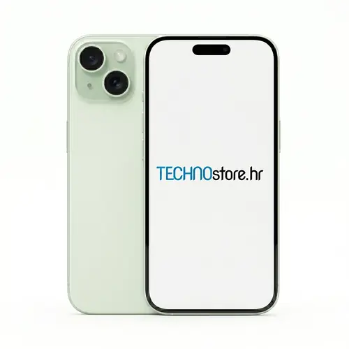 Mobitel iPhone 15 128GB GREEN, IZLOŽBENI MODEL - PROLJETNA AKCIJA-0