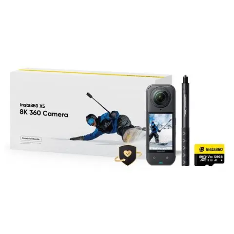Insta360 X5 Snowboard Bundle-0