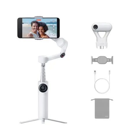 Insta360 Flow 2 AI Tracker Summit White-0