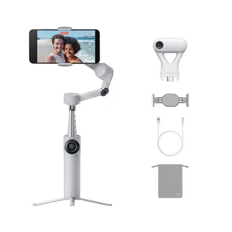 Insta360 Flow 2 AI Tracker Stone Gray-0