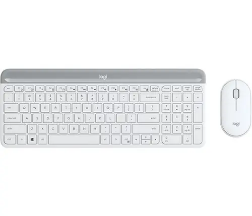 Bežični desktop komplet MK470 Slim Wireless bijela-0