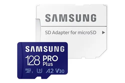 Memorijska kartica SD micro SAM PRO Plus 128GB + Adapter MB-MD128SA/EU-0