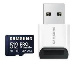 Mem. kartica SD micro SAM PRO Ultimate 512GB + Reader MB-MY512SB/WW-0