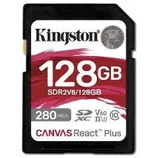 MEM SD 128GB Canvas React Plus UHS-II SDR2V6/128GB-0