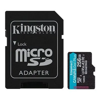 MEM SD MICRO 256GB Canvas Go! Plus + ADP SDCG4/256GB-0