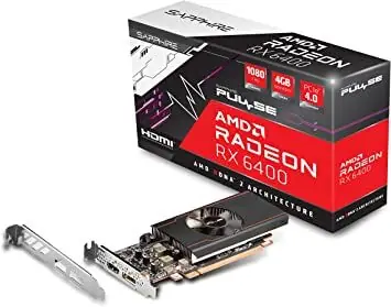 VGA SAP PULSE Radeon RX 6400 4GB GDDR6-0