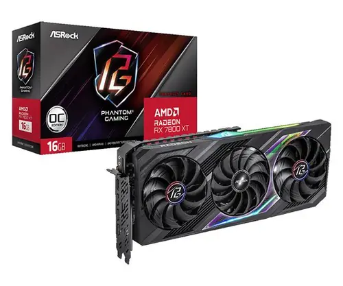 VGA ASR RX7800XT Phantom Gaming 16G OC-0