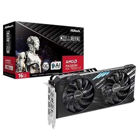 VGA ASR RX7600XT Challenger 16G OC-0