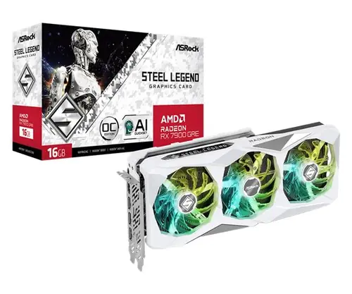 VGA ASR RX7900GRE Steel Legend 16G OC-0