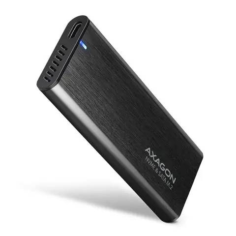SUPERSPEED+ USB-C - M.2 NVME & SATA RAW BOX-0