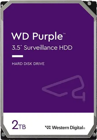 HDD Interni WD Purple Surveillance 2TB 3,5" SATA WD23PURZ-0