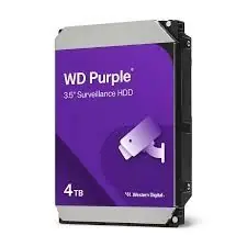 HDD Interni WD Purple Surveillance 4TB 3,5" SATA WD44PURZ-0
