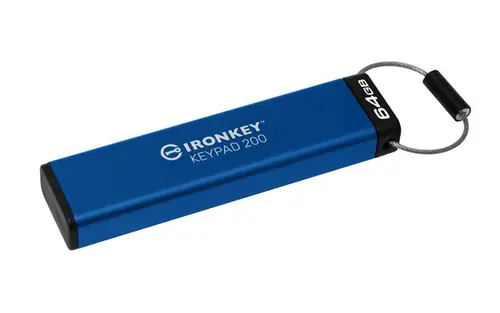 MEM UFD 64GB IronKey Keypad 200 KIN-0