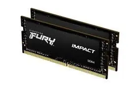 MEM SOD DDR4 64GB (2x32) 3200MHz FURY Impact KF432S20IBK2/64-0