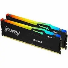 MEM DDR5 64GB (2x32) 6400MHz KIN FURY Beast RGB EXPO KF564C32BBEAK2-64-0