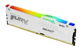 MEM DDR5 16GB 6000MHz KIN Fury Beast White RGB EXPO KF560C36BWE2A-16-0