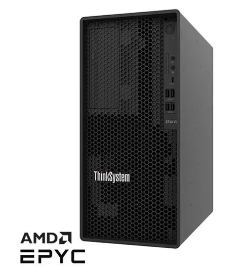 Lenovo ThinkSystem ST45 V3 Server, 7DH5100AEA  AMD 4124P (4C) 16GB 2x480-0