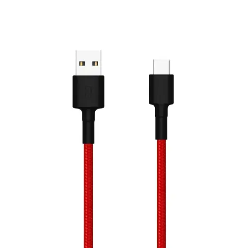 Mi Braided USB USB-A to USB-C Cable 100cm (Red)-0