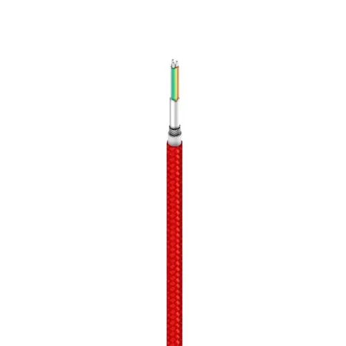 Mi Braided USB USB-A to USB-C Cable 100cm (Red)-2