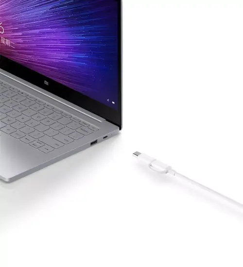 Mi 2-in-1 USB Cable Micro USB to Type C 30cm white-4