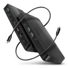 USB HUB 5x USB 4 (3xUSB-A, 2xUSB-C), 8K HDMI, 8K DP, HMC-U4, AXA-0