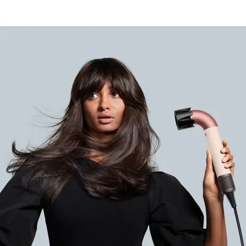 Dyson  Supersonic r Ceramic Pink /Rose Gold Straight+Wavy-1