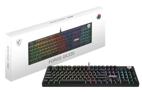 KB MSI FORGE GK320 RED US-0