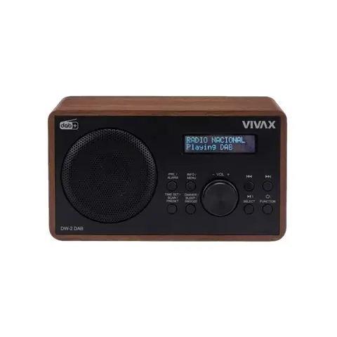 VIVAX VOX RADIO DW-2 DAB WALNUT-0