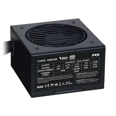 PSU MS CORE M850B-0