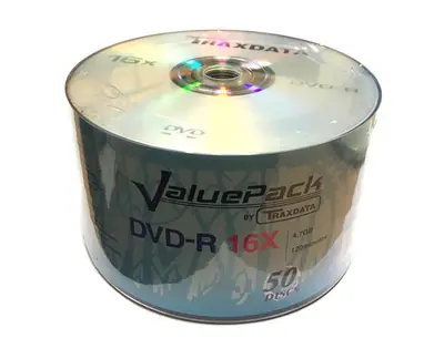 TRAXDATA OPTIČKI MEDIJ DVD-R 16X SPINDLE 50 VALUEPACK TRAXDATA OPTIČKI MEDIJ DVD-R 16X SPINDLE 50 VALUEPACK