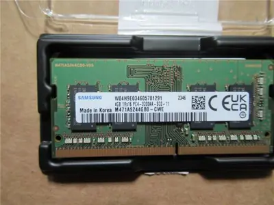 NOT DOD HP MEM SODDIM 4GB BULK NOT DOD HP MEM SODDIM 4GB BULK