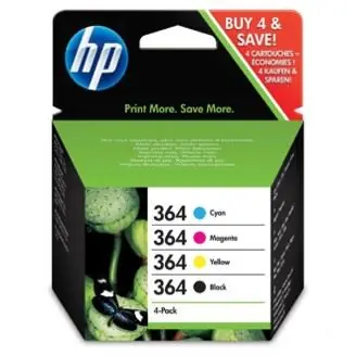 SUP INK HP N9J73AE no.364 Combo pack CMYK + paper SUP INK HP N9J73AE no.364 Combo pack CMYK + paper