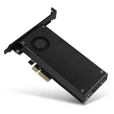 AXAGON PCEM2-DC PCI-E 3.0 x16-DUAL M.2 SSD(NVMe + SATA)...