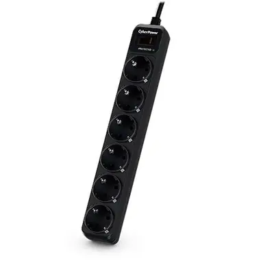 CyberPower prenaponska zaštita, B0620SC0-DE, 6x šuko CyberPower prenaponska zaštita, B0620SC0-DE, 6x šuko