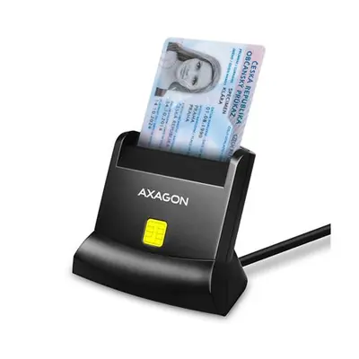 Čitač pametnih kartica AXAGON CRE-SM4N USB 2.0 Čitač pametnih kartica AXAGON CRE-SM4N USB 2.0