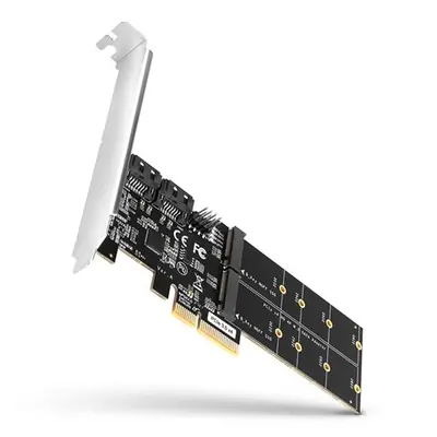 AXAGON PCES-SA4M2 PCIe Controller 2x Int./Ext. SATA III...